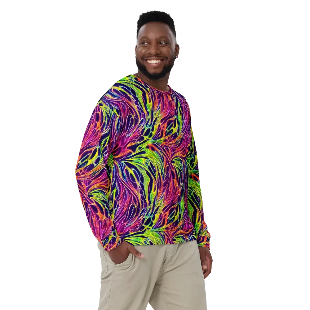 Psychic Flame on Sweatshirt — Front