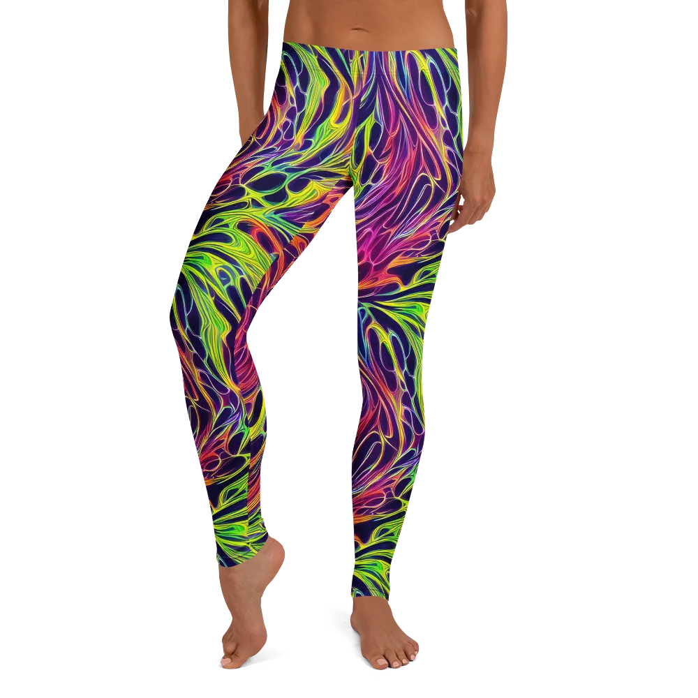 Psychic Flame on Leggings — Front