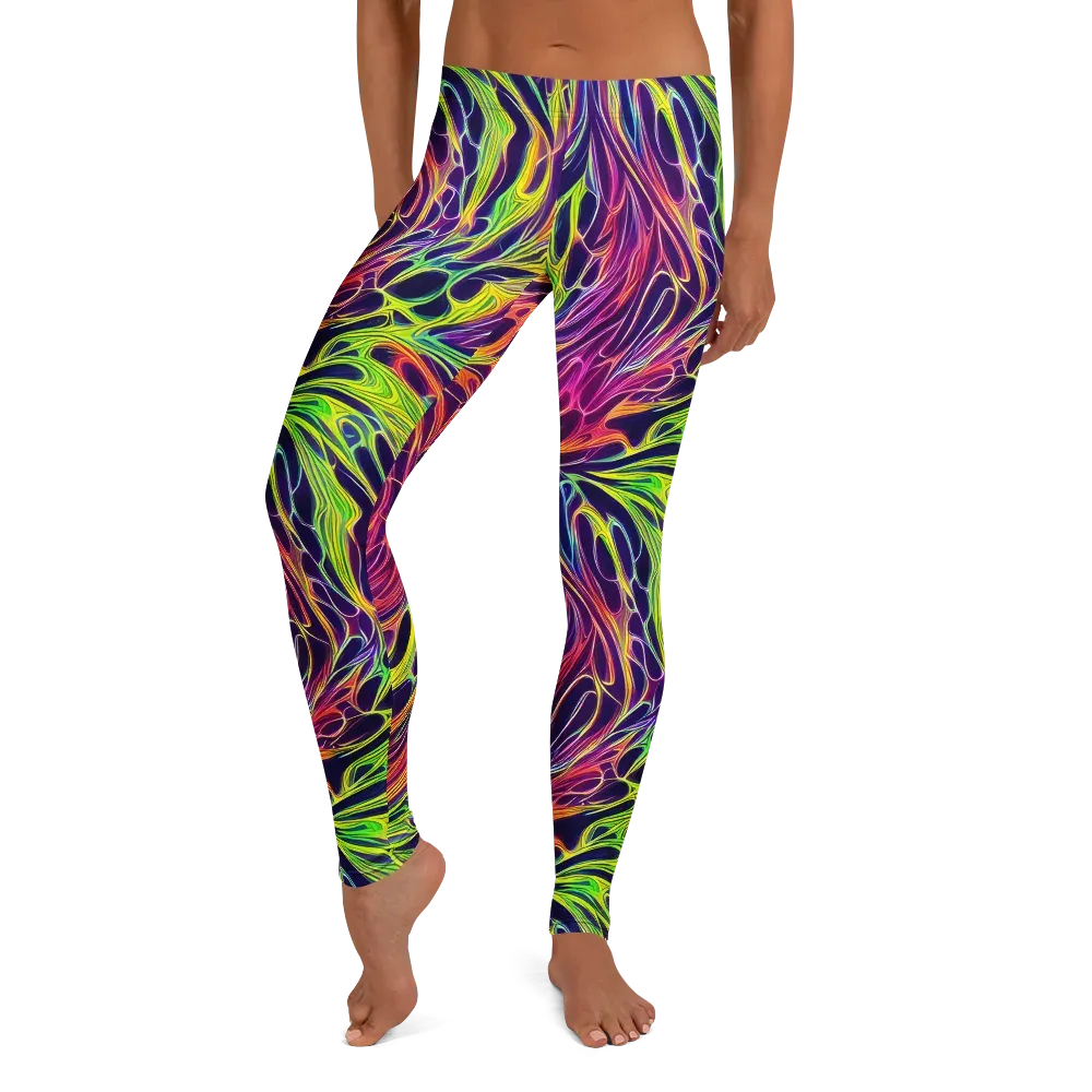 Psychic Flame on Leggings — Front
