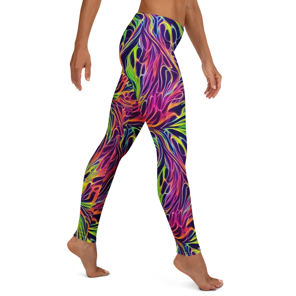 Psychic Flame on Leggings — Right