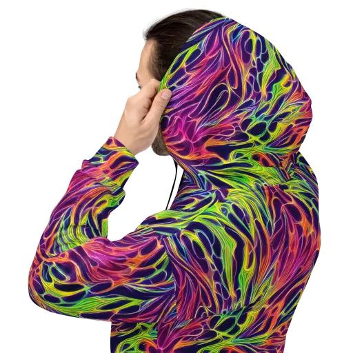 Psychic Flame on a Hoodie