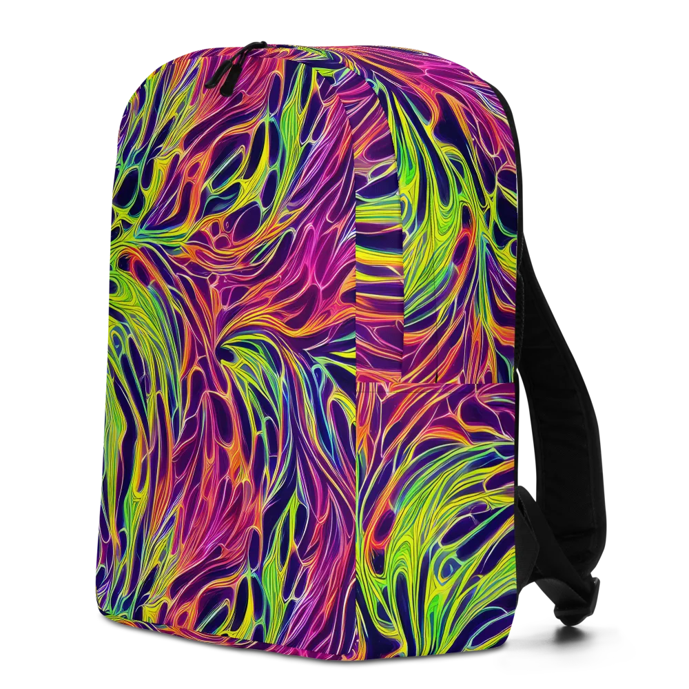 Psychic Flame on Minimalist Backpack — Left