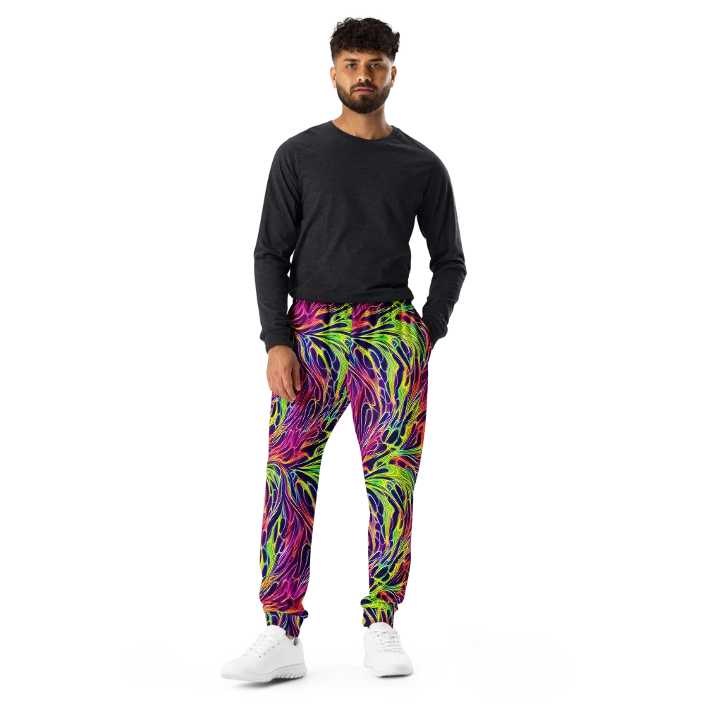 Psychic Flame on Men's Joggers — Front