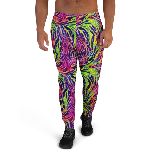 Psychic Flame on a Men's Joggers