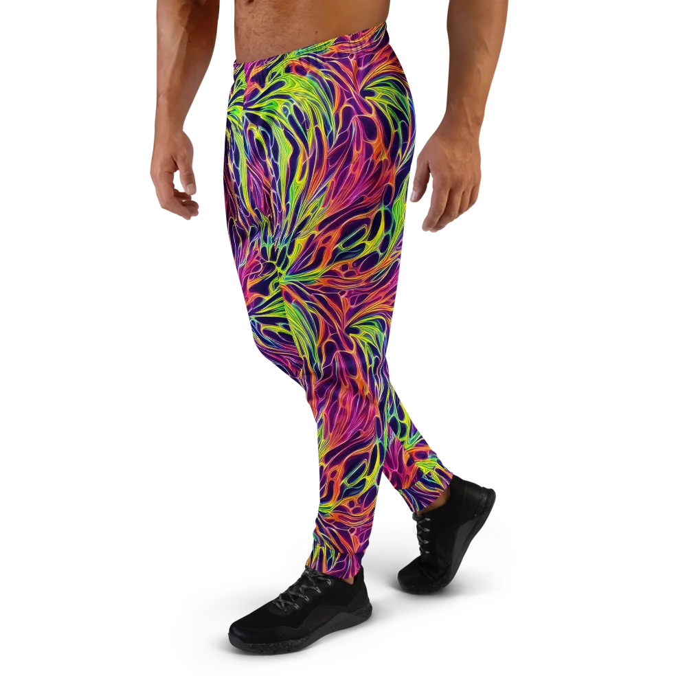 Psychic Flame on Men's Joggers — Left