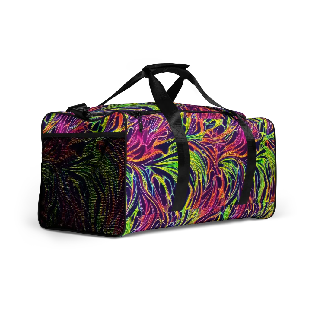 Psychic Flame on Duffle Bag — Right Front