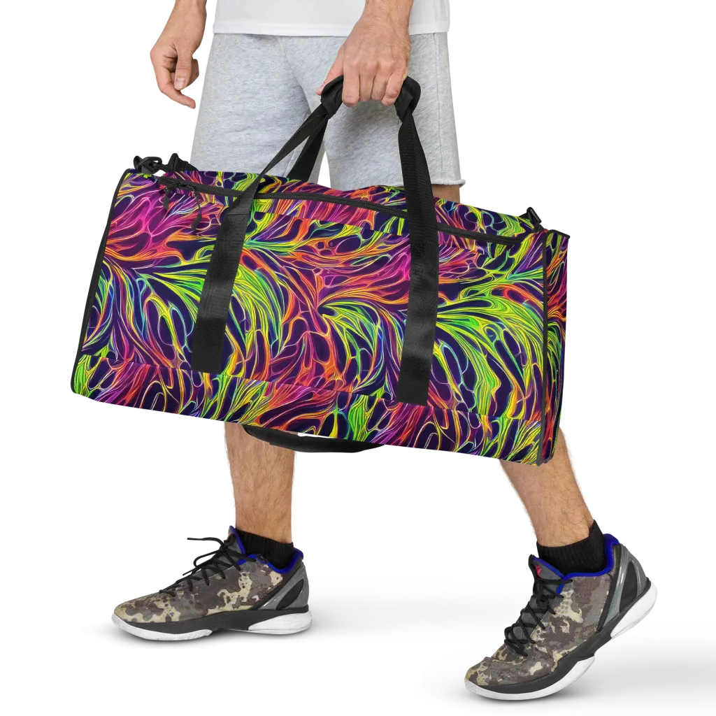 Psychic Flame on Duffle Bag — Front