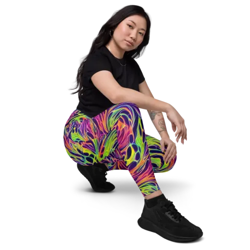 Psychic Flame on a Leggings with Pockets