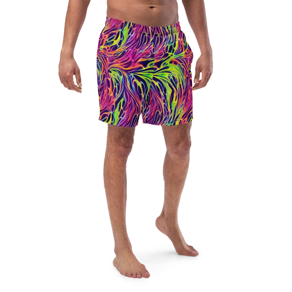 Psychic Flame on Swim Trunks — Front