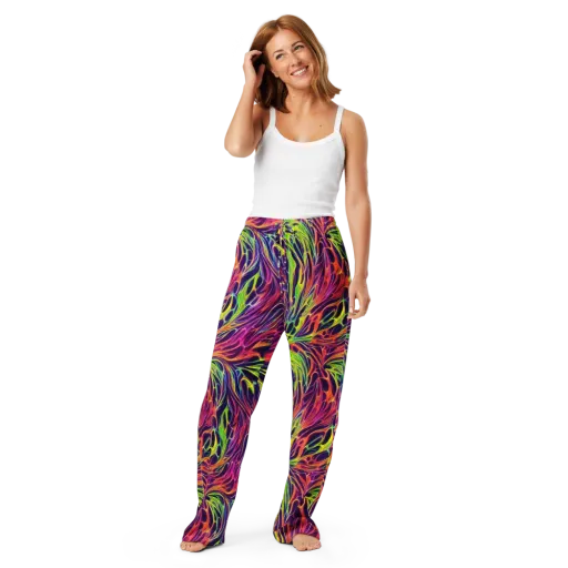 Psychic Flame on a Women's Pajama Pants