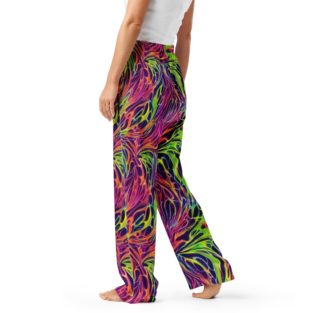 Psychic Flame on Women's Pajama Pants — Left