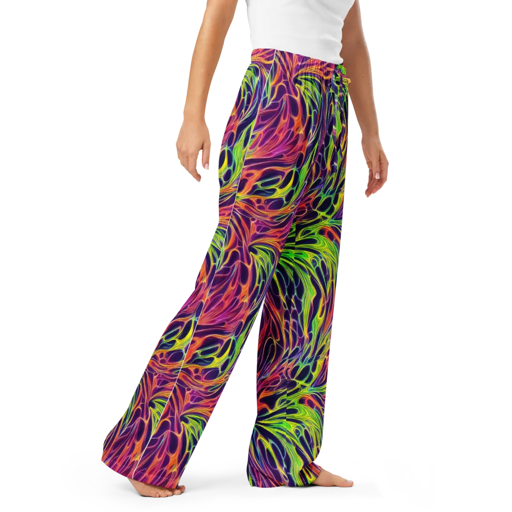Psychic Flame on Women's Pajama Pants — Right Front