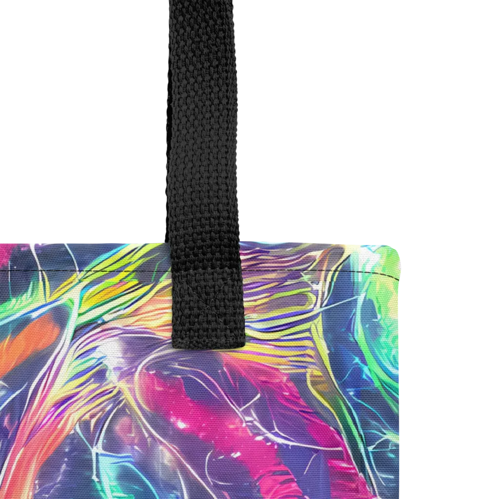 Electric Chromatic Drift on Tote Bag — Product details