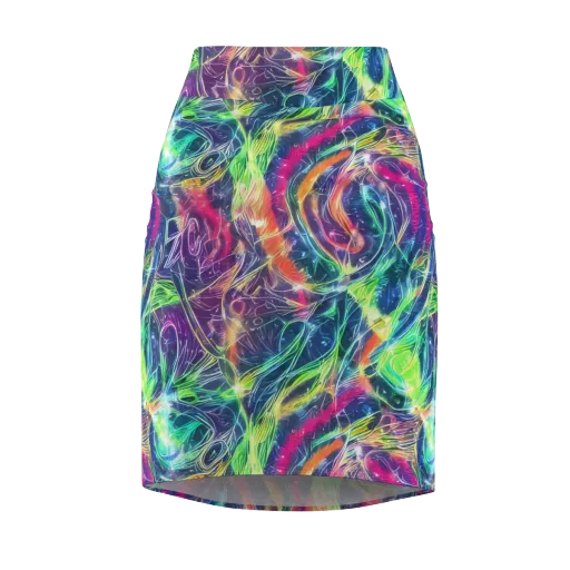 Electric Chromatic Drift on a Pencil Skirt