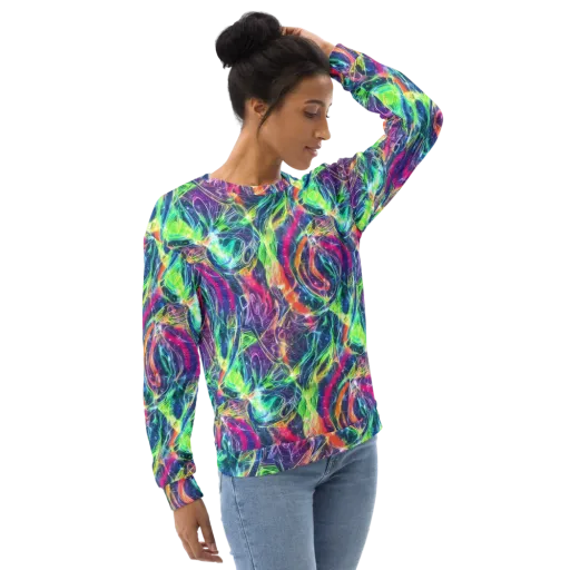 Electric Chromatic Drift on a Sweatshirt