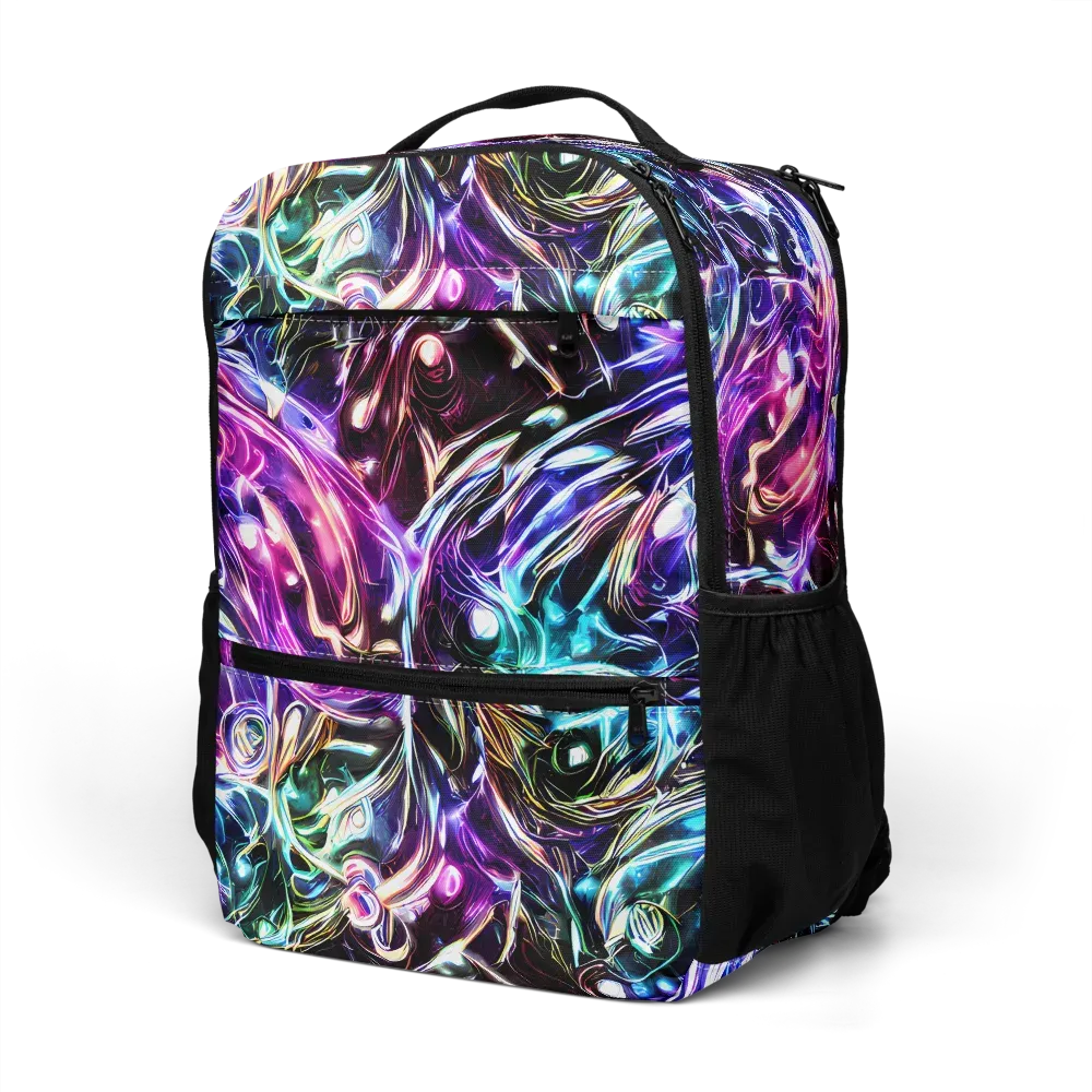 Cosmic Chrome on Utility Backpack — Left Front