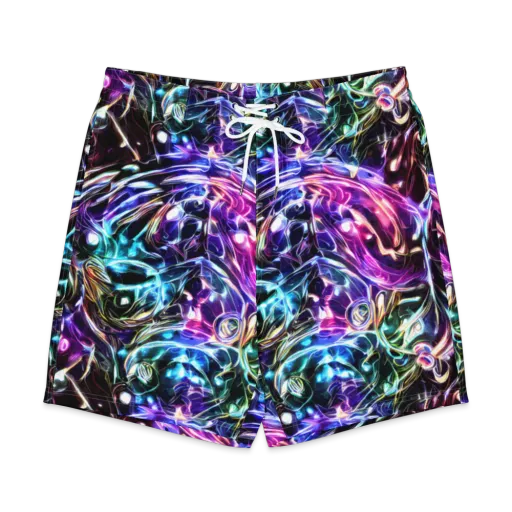 Cosmic Chrome on a Men's Board Shorts