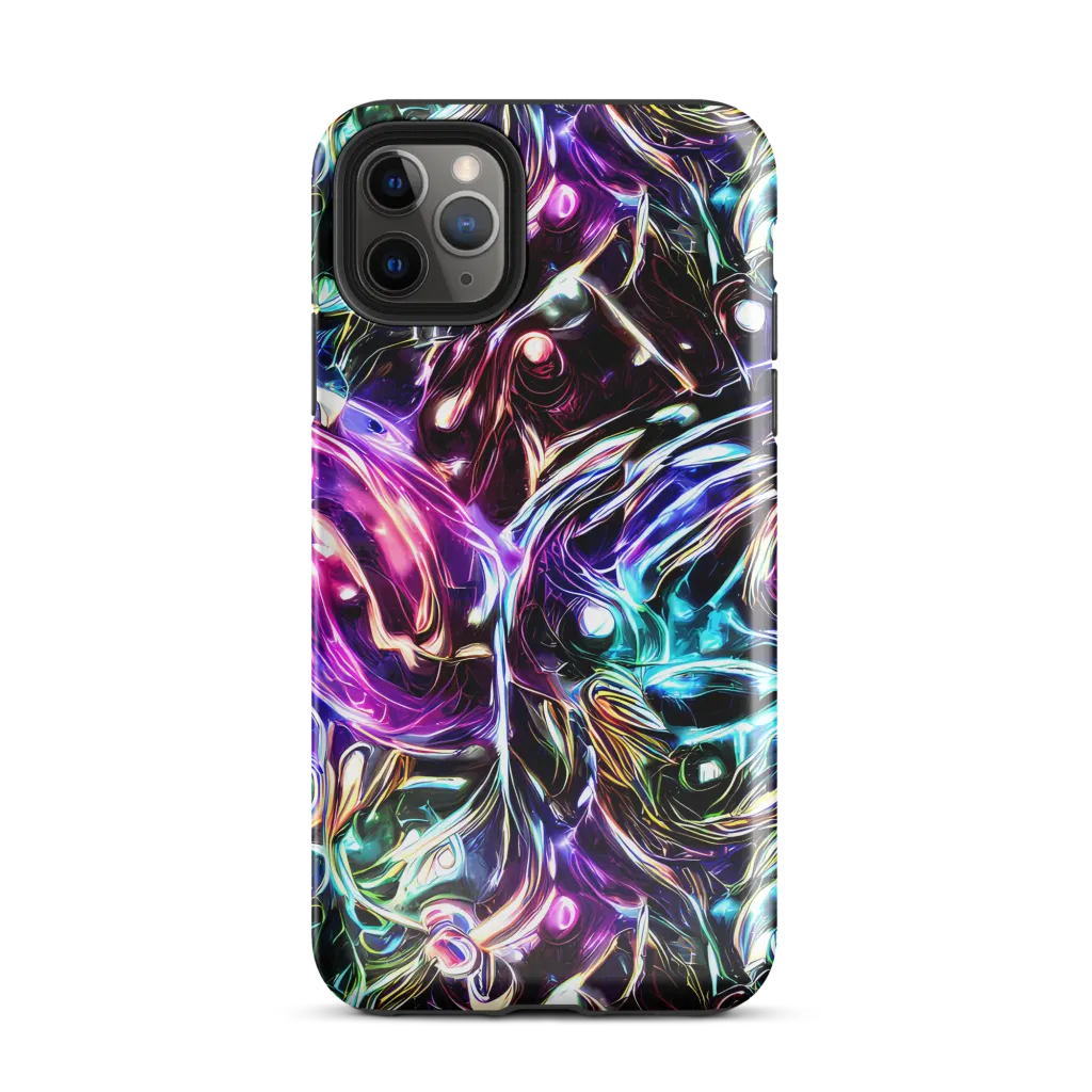 Cosmic Chrome on Tough Case for iPhone® — Front