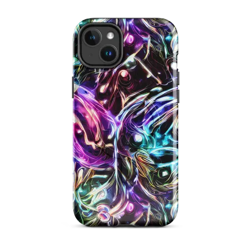 Cosmic Chrome on a MagSafe Tough Case for iPhone®