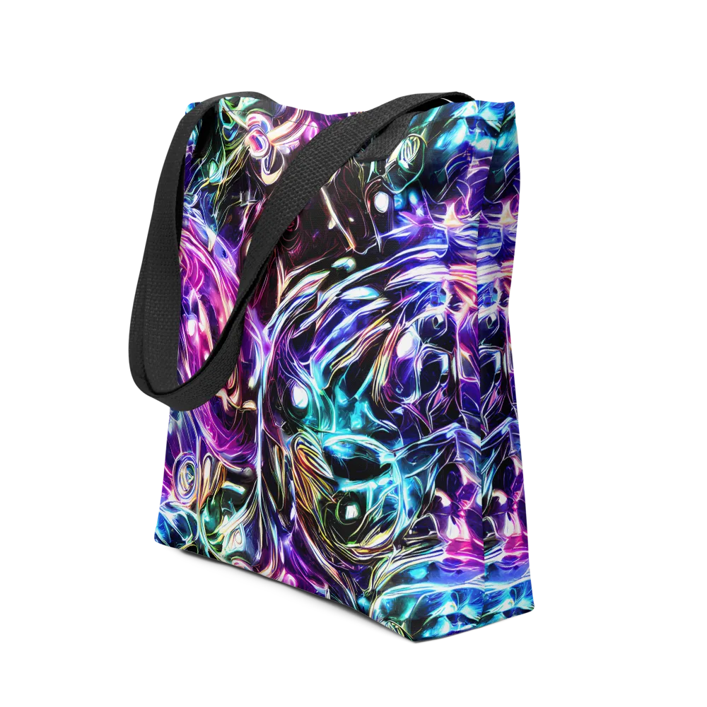 Cosmic Chrome on Tote Bag — Front