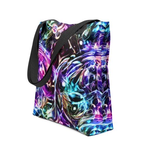 Cosmic Chrome on a Tote Bag
