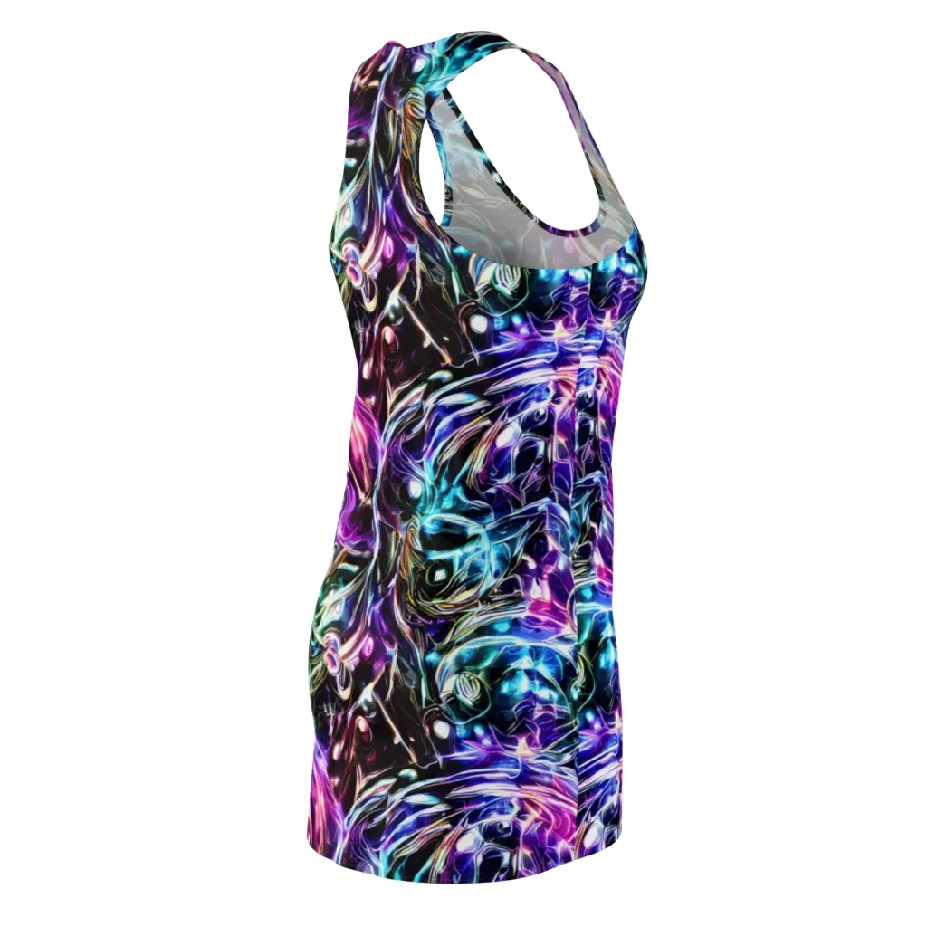 Cosmic Chrome on Racerback Dress — Back Side