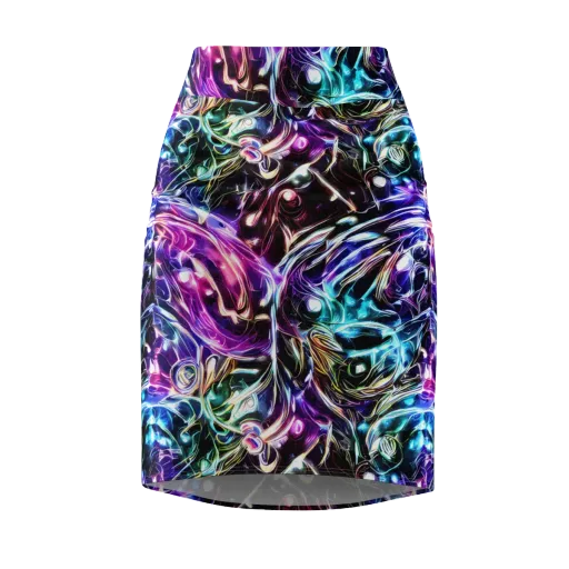 Cosmic Chrome on a Pencil Skirt
