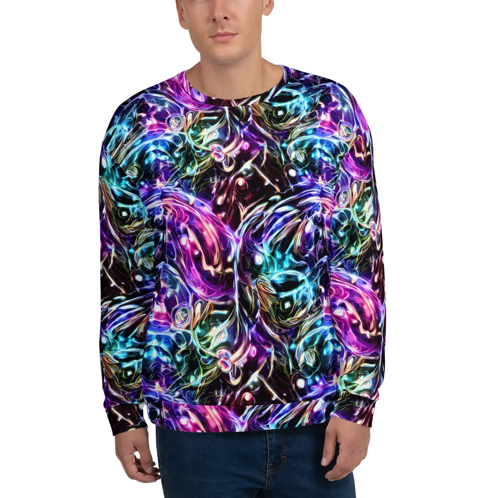 Cosmic Chrome on Sweatshirt — Front
