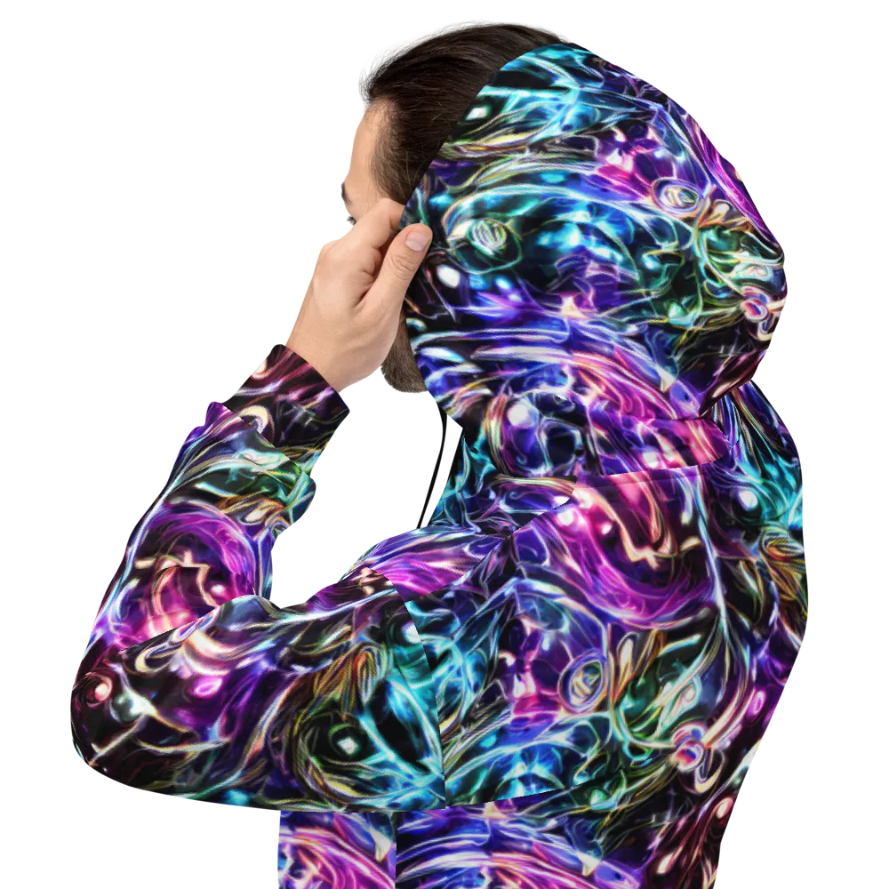 Cosmic Chrome on Hoodie — Back