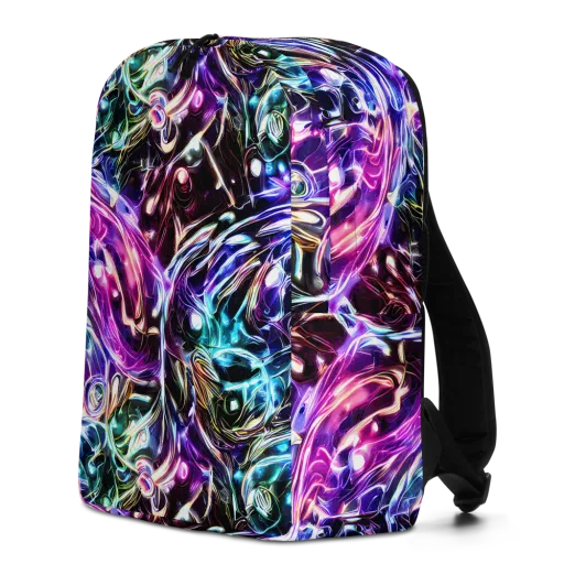 Cosmic Chrome on a Minimalist Backpack