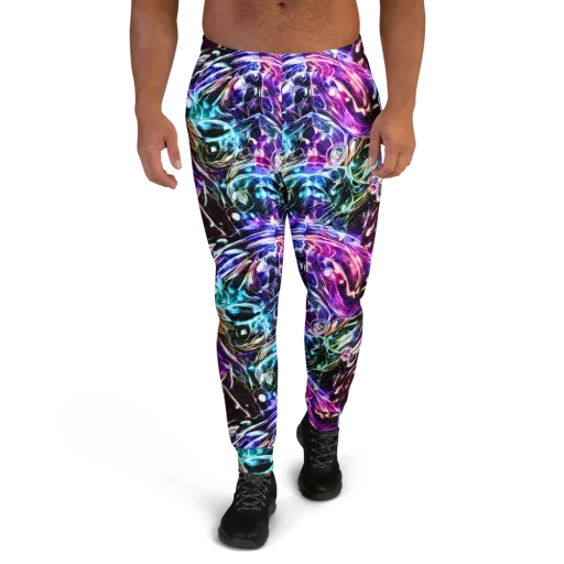 Cosmic Chrome on a Men's Joggers
