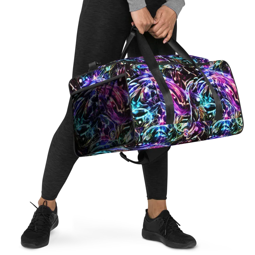 Cosmic Chrome on Duffle Bag — Right Front