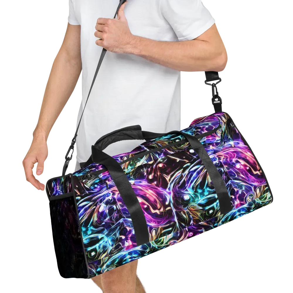 Cosmic Chrome on Duffle Bag — Right Front
