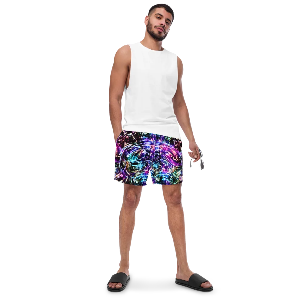 Cosmic Chrome on Swim Trunks — Front