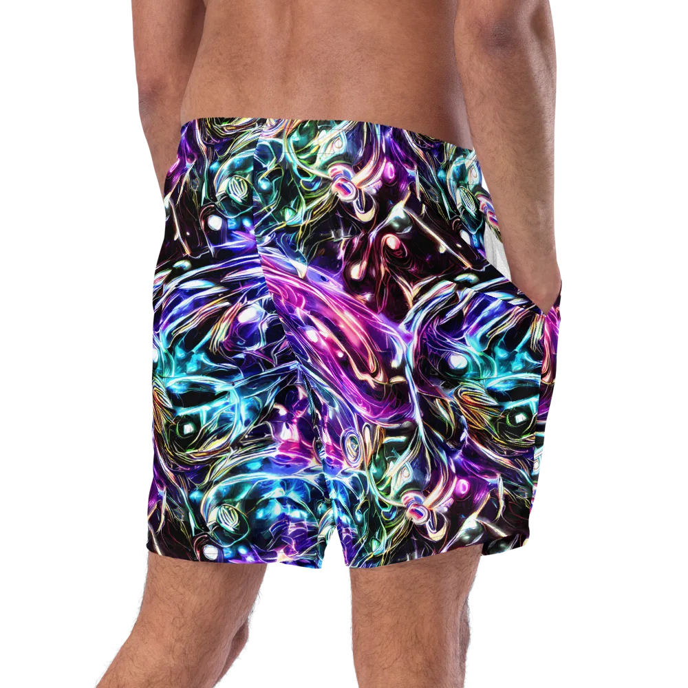 Cosmic Chrome on Swim Trunks — Right Back