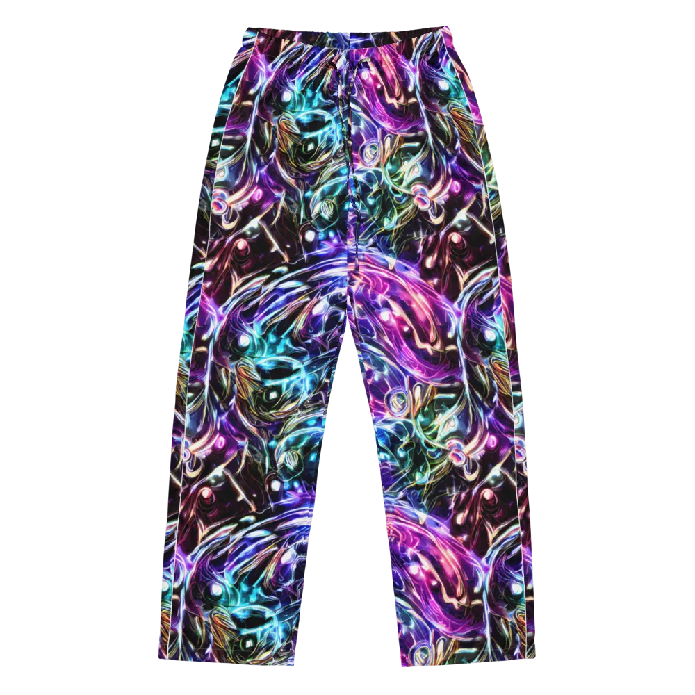 Cosmic Chrome on Women's Pajama Pants — Front