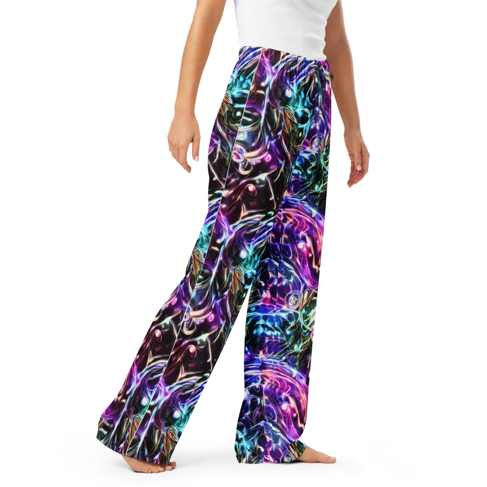 Cosmic Chrome on Women's Pajama Pants — Right Front