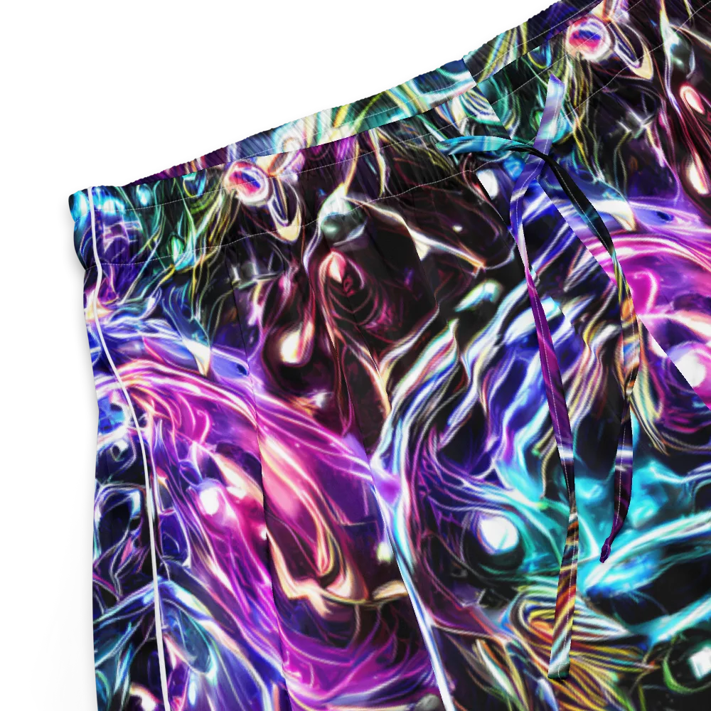 Cosmic Chrome on Women's Pajama Shorts — Product details