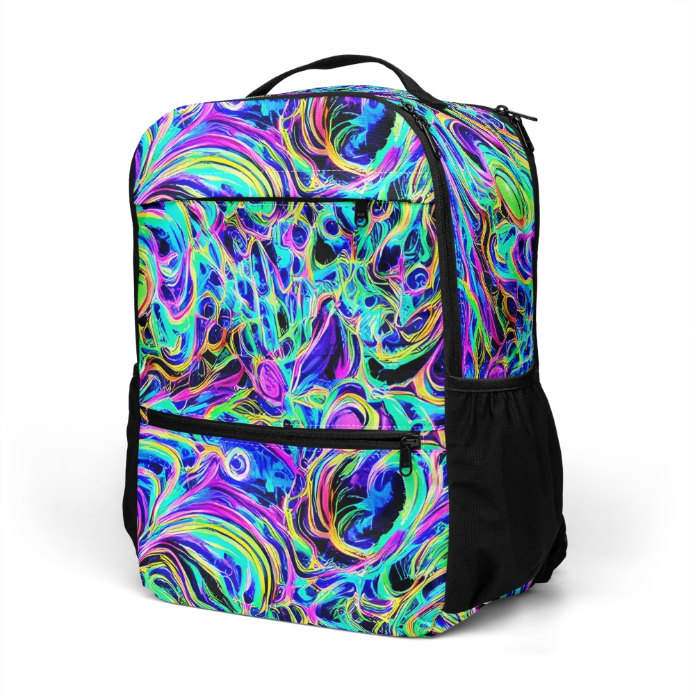 Acid Tidal on Utility Backpack — Left Front