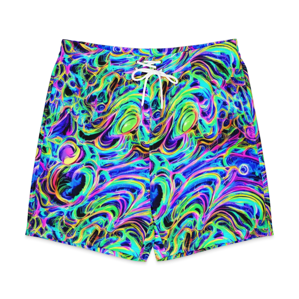 Acid Tidal on Men's Board Shorts — Front