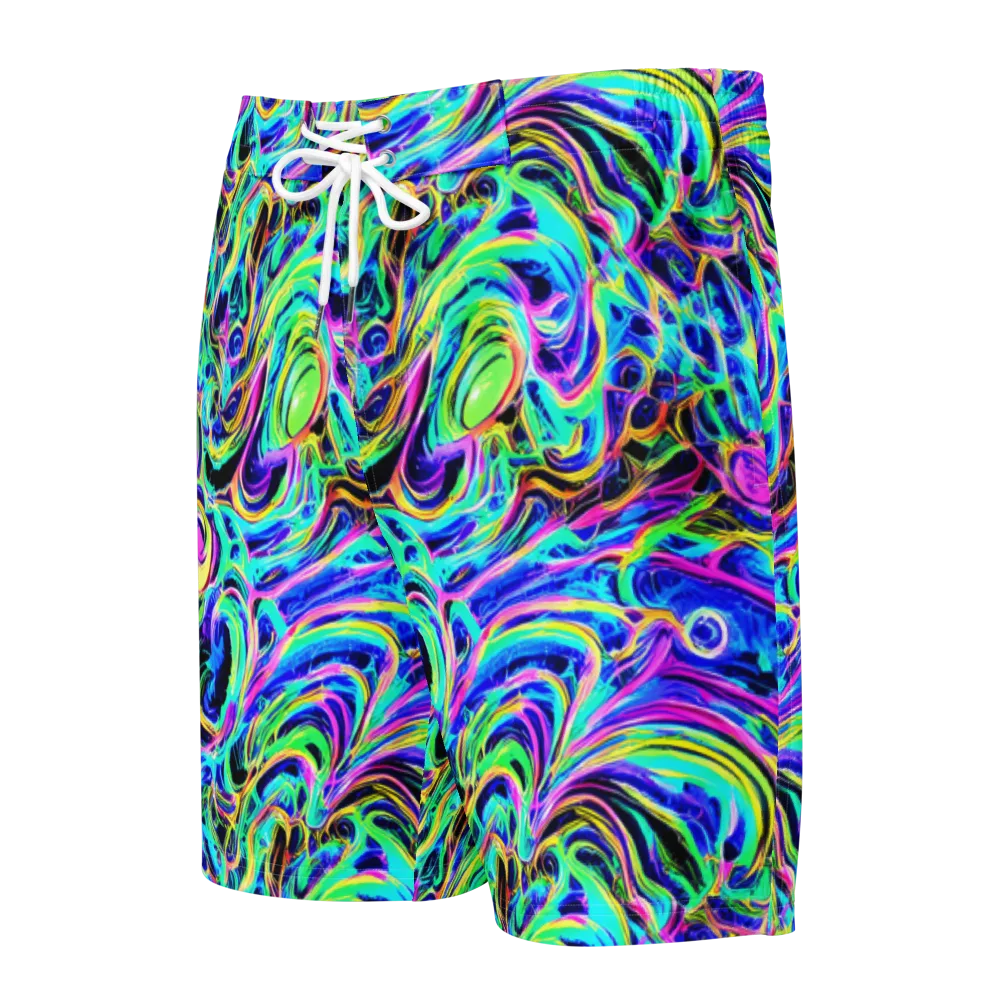 Acid Tidal on Men's Board Shorts — Front