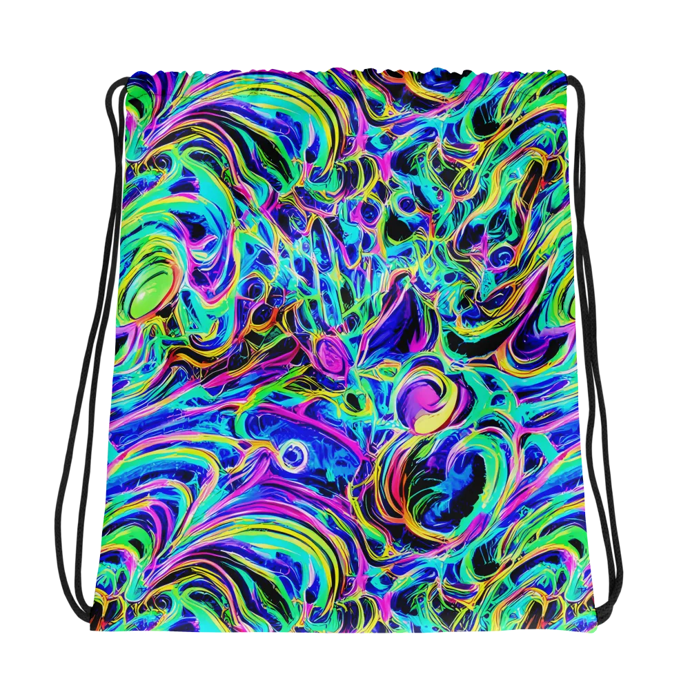 Acid Tidal on Drawstring Bag — Photo