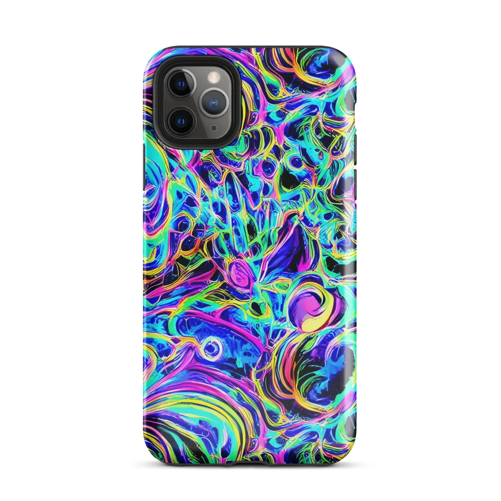 Acid Tidal on Tough Case for iPhone® — Front