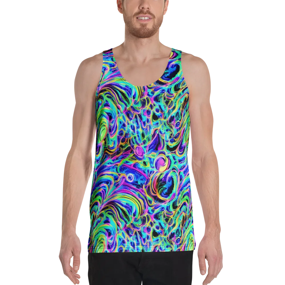 Acid Tidal on Men's Tank Top — Front