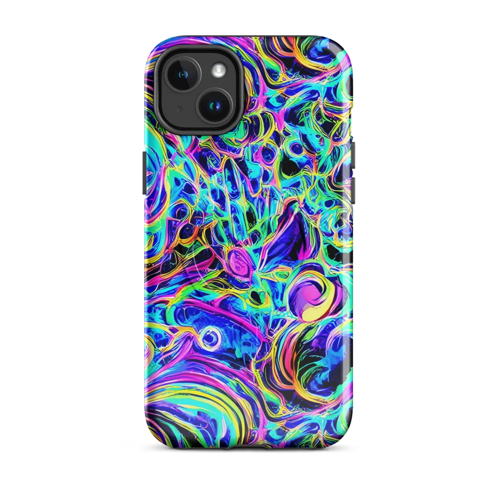 Acid Tidal on MagSafe Tough Case for iPhone® — Front
