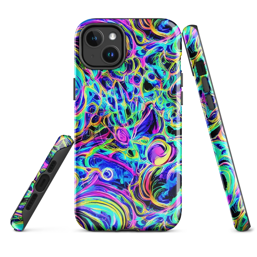 Acid Tidal on MagSafe Tough Case for iPhone® — Front