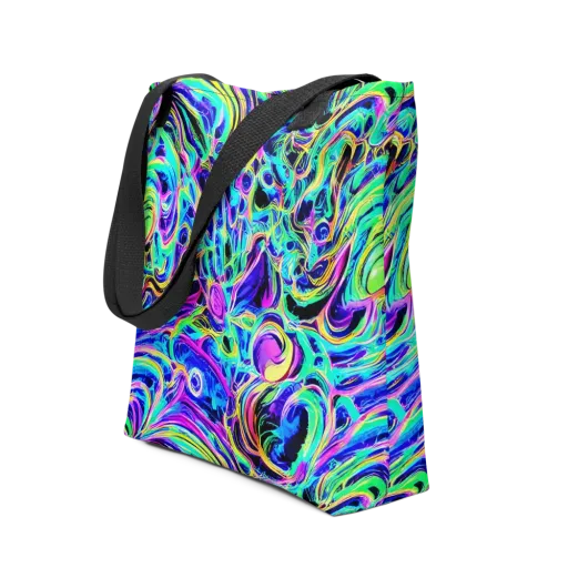 Acid Tidal on a Tote Bag