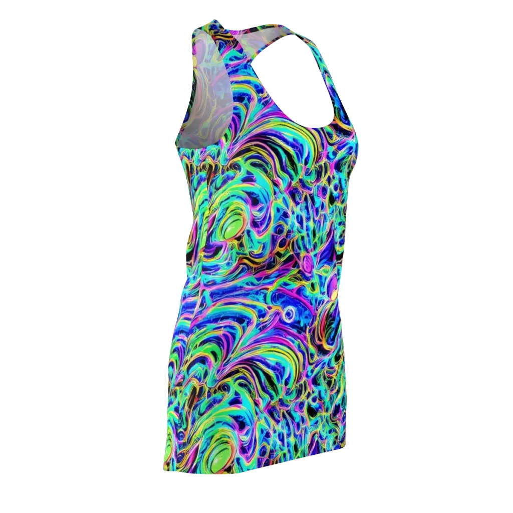 Acid Tidal on Racerback Dress — Front Side