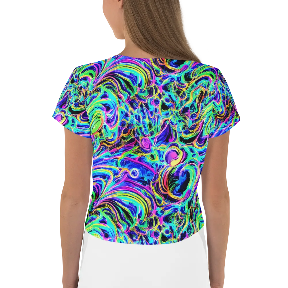 Acid Tidal on Crop Tee — Back