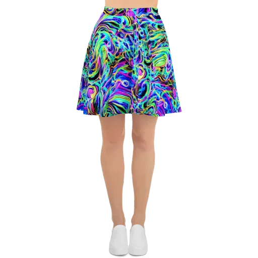 Acid Tidal on a Skater Skirt